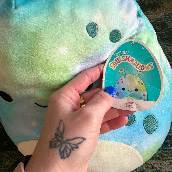 14" Zinx Alien Squishmallow (with tag) - Picture 5 of 5